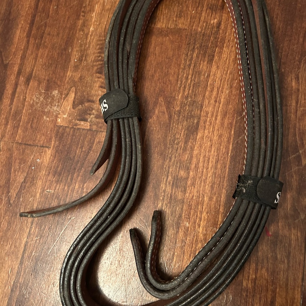 Western split reins